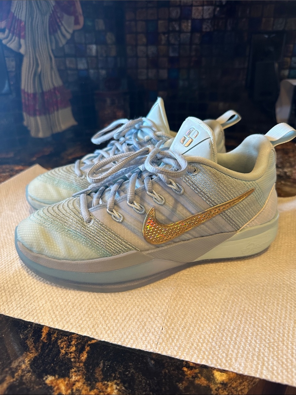 Nike Sabrina 3 blueprint kids basketball shoes